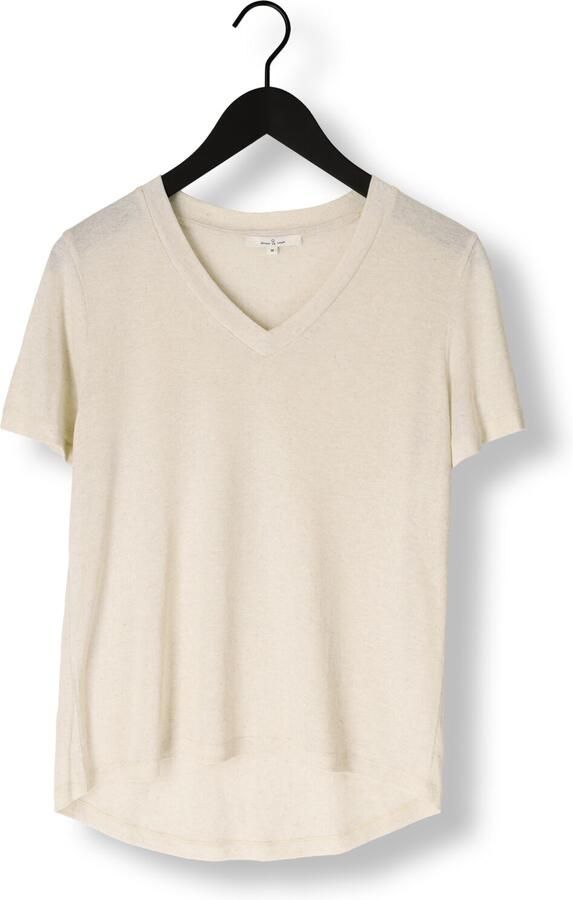 CIRCLE OF TRUST Dames Tops & T-shirts Mila Tee Beige - Foto 3