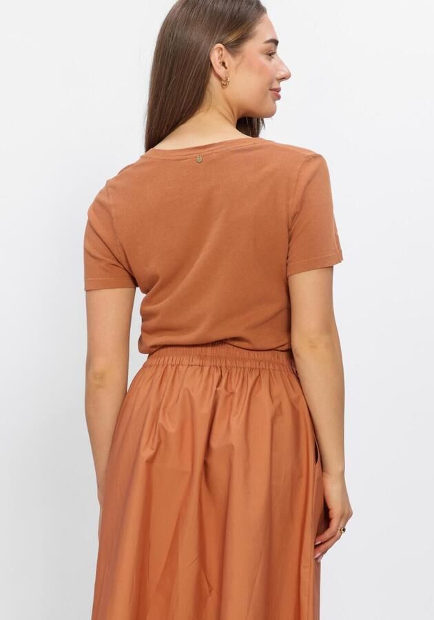 CIRCLE OF TRUST Dames Tops & T-shirts Mila Tee Bruin - Foto 3