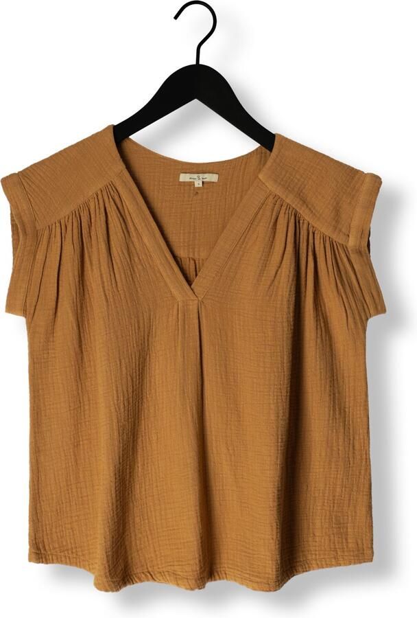 CIRCLE OF TRUST Dames Tops & T-shirts Pien Blouse Camel - Foto 3