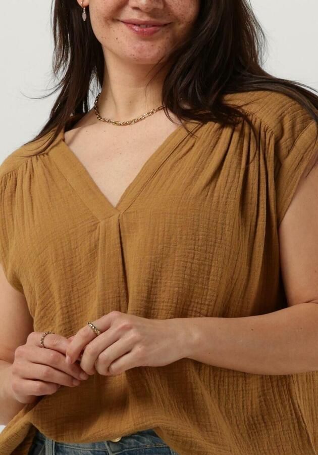 CIRCLE OF TRUST Dames Tops & T-shirts Pien Blouse Camel - Foto 2