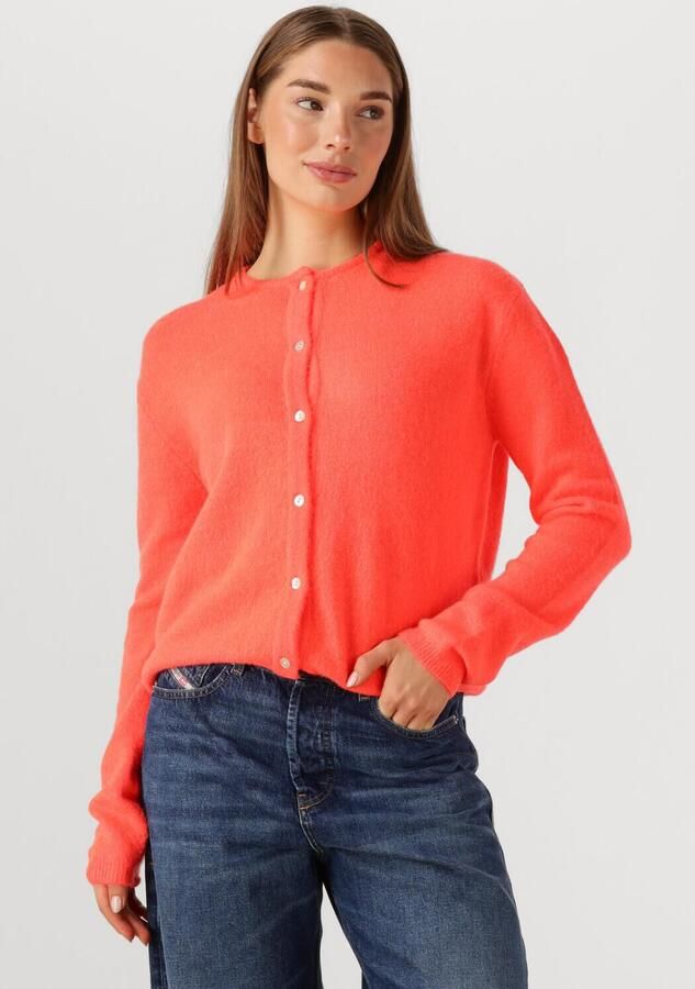 CIRCLE OF TRUST Dames Truien & Vesten Bodi Cardigan Oranje - Foto 4