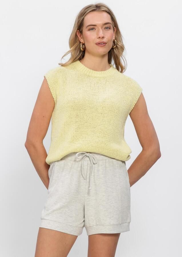 CIRCLE OF TRUST Dames Truien & Vesten Brooke Knit Butter Yellow