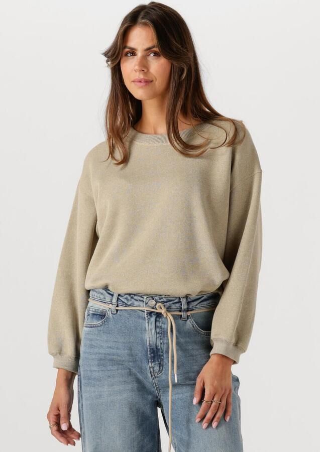 CIRCLE OF TRUST Dames Truien & Vesten Flora Sweat Zand - Foto 4