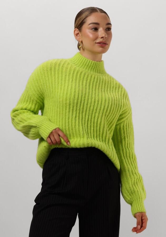 CIRCLE OF TRUST Dames Truien & Vesten Joelle Knit Lime - Foto 4