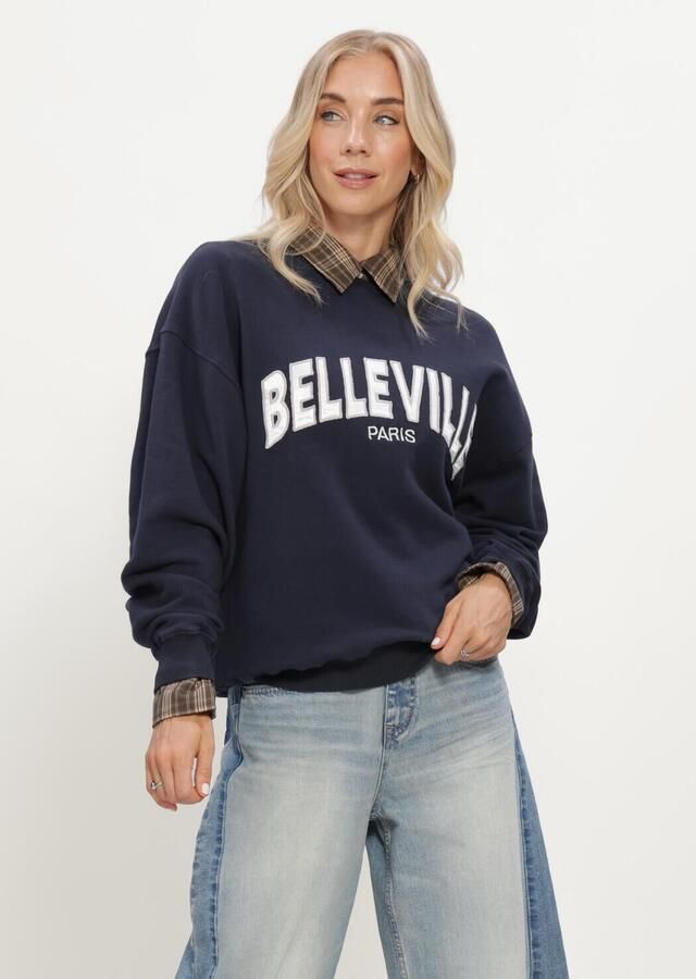 CIRCLE OF TRUST Dames Truien & Vesten Lana Sweat Donkerblauw