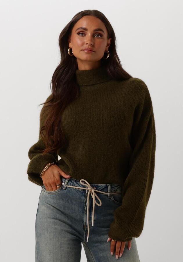 CIRCLE OF TRUST Dames Truien & Vesten Meau Knit Groen - Foto 4