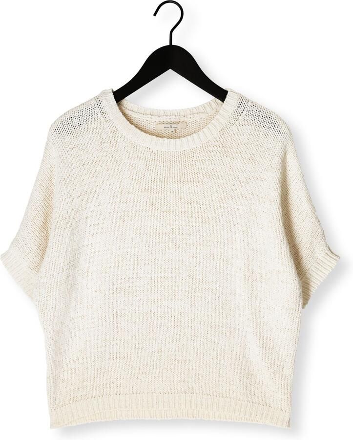 CIRCLE OF TRUST Dames Truien & Vesten Rose Knit Ecru - Foto 2