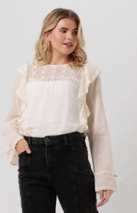 Circle of Trust top Emily blouse met borduursels wit