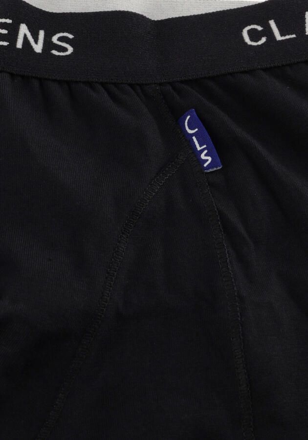 Claesen's boxershort set van 2 zwart wit Jongens Stretchkatoen Effen 140 146