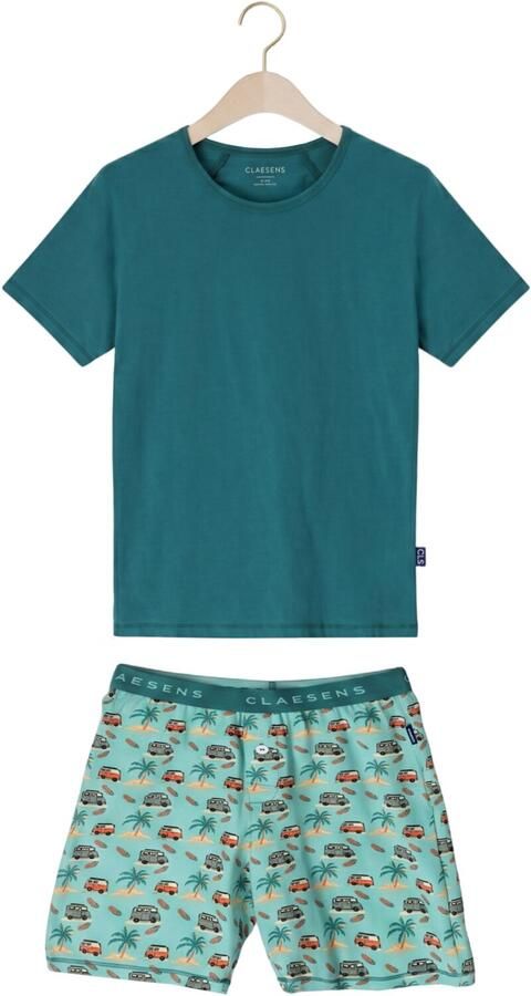 CLAESEN'S Jongens Ondergoed & Nachtkleding Pyjama Mint