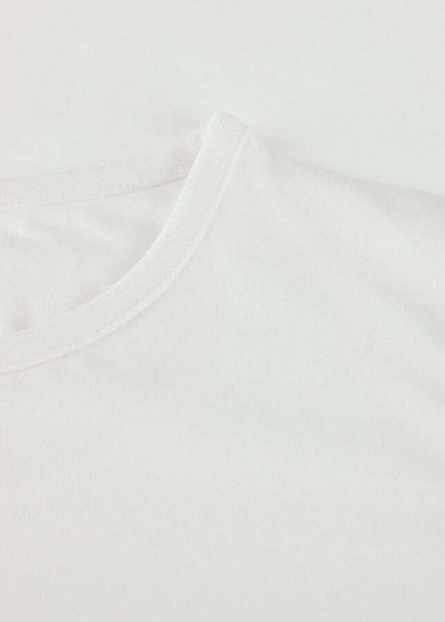 Claesen's T-shirt set van 2 wit Jongens Katoen Ronde hals Effen 128 134 - Foto 2