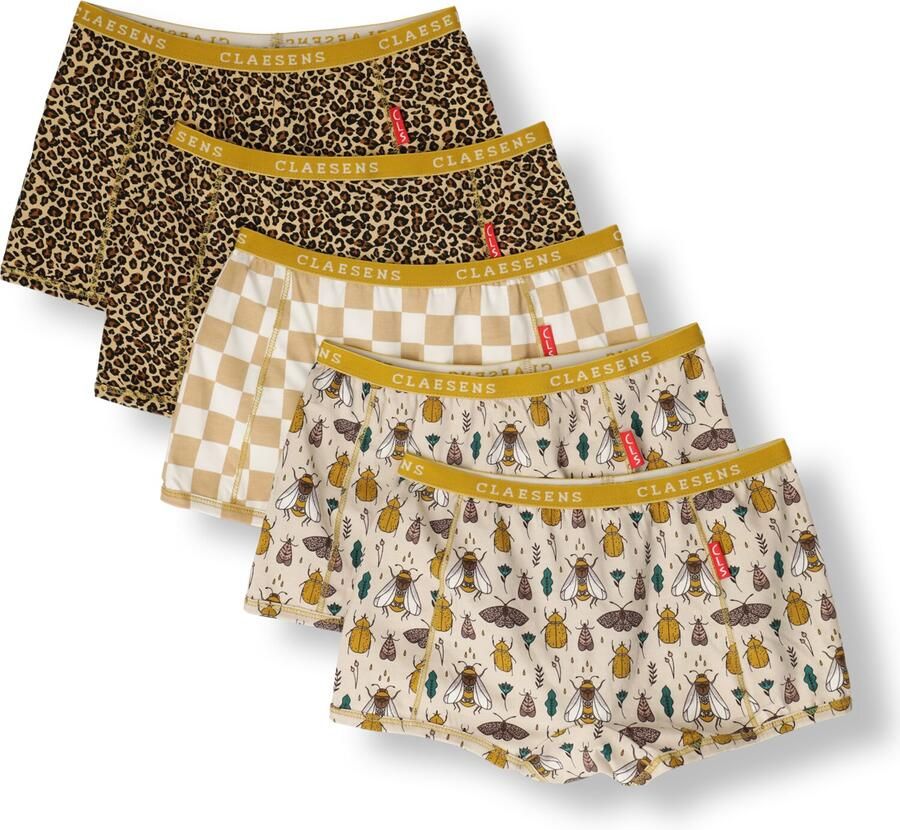 CLAESEN'S Meisjes Nachtkleding Boxer 5-pack Multi - Foto 2