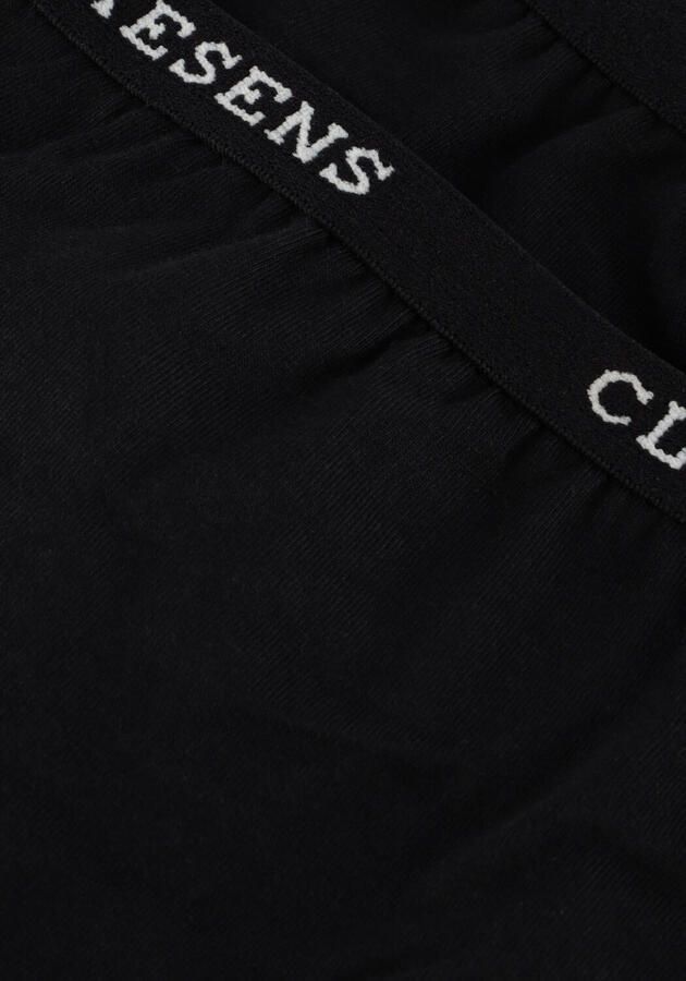 Claesen's hipster set van 2 zwart Short Meisjes Stretchkatoen Effen 104 110