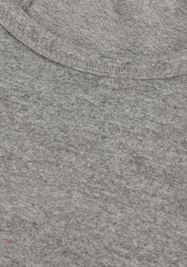 Claesen's bh top grijs melange wit Meisjes Stretchkatoen Effen 128 134