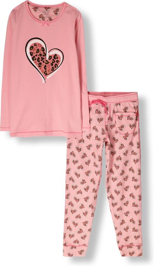 CLAESEN'S Meisjes Nachtkleding Pyjama Roze - Foto 3