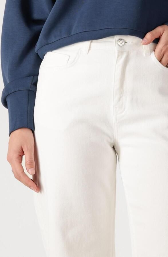 COLOURFUL REBEL Dames Broeken Gaias High Rise Wide Leg Denim Pants Wit - Foto 2