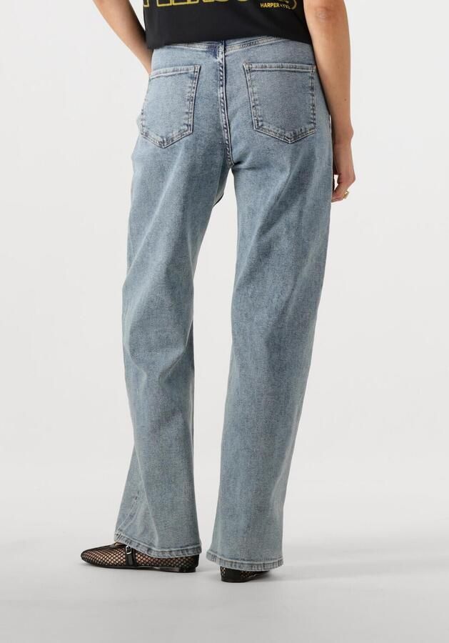 COLOURFUL REBEL Dames Jeans Gaias High Rise Wide Leg Denim Pants Blauw - Foto 2