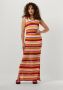 Colourful Rebel gestreepte gehaakte maxi jurk Alizee Crochet Stripe Maxi Dress multi - Thumbnail 1