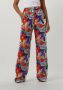 Colourful Rebel gebloemde high waist loose fit pantalon Melody Big Flower Straight Pants multi - Thumbnail 1