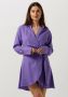 Colourful Rebel overslagjurk Hette Uni Wrap Mini Dress met ceintuur paars - Thumbnail 1