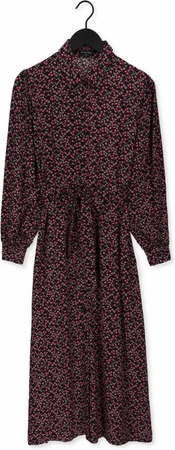 Colourful rebel Roze Midi Jurk Kera Small Flower Maxi Shirt Dress