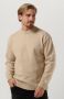 COLOURFUL REBEL Heren Truien & Vesten Flake Heavy Knit Sweater Zand - Thumbnail 1