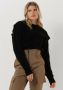 COLOURFUL REBEL Dames Truien & Vesten Toby Sleeve Detail Knitwear Sweater Zwart - Thumbnail 1