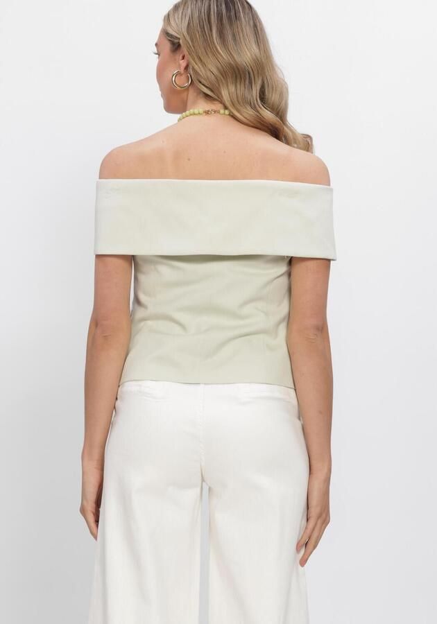 COPENHAGEN MUSE Dames Blazers Cmivanna-waistcoat Groen - Foto 3