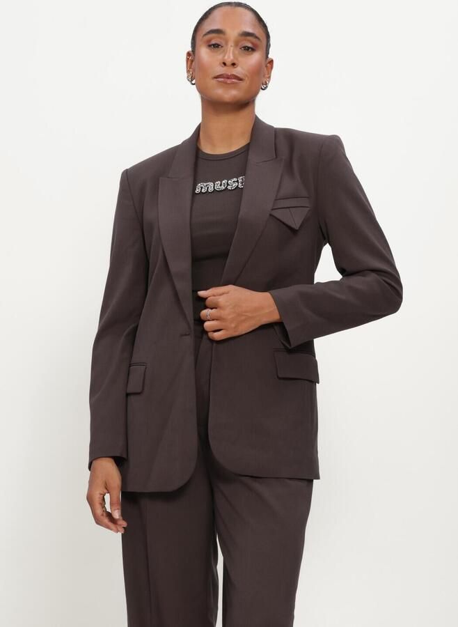 COPENHAGEN MUSE Dames Blazers Cmtailor-ja Bruin