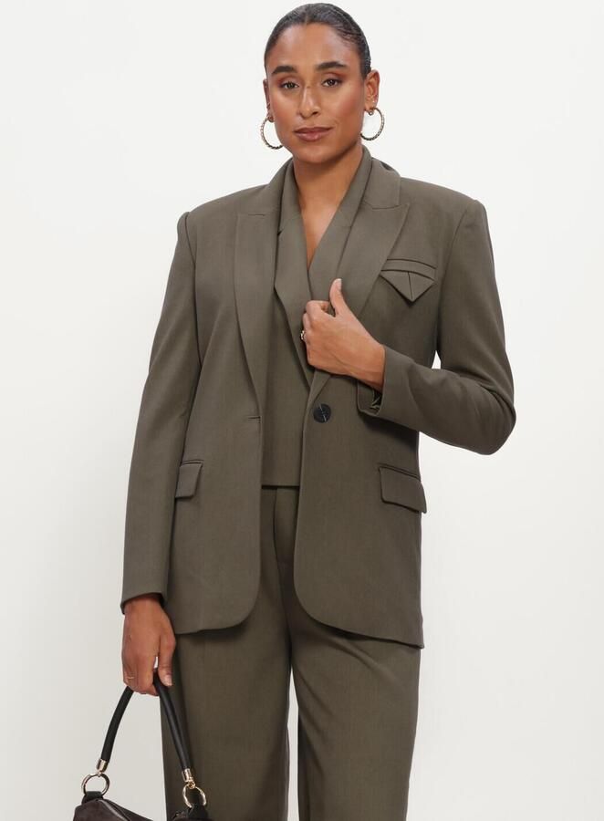COPENHAGEN MUSE Dames Blazers Cmtailor-ja Khaki