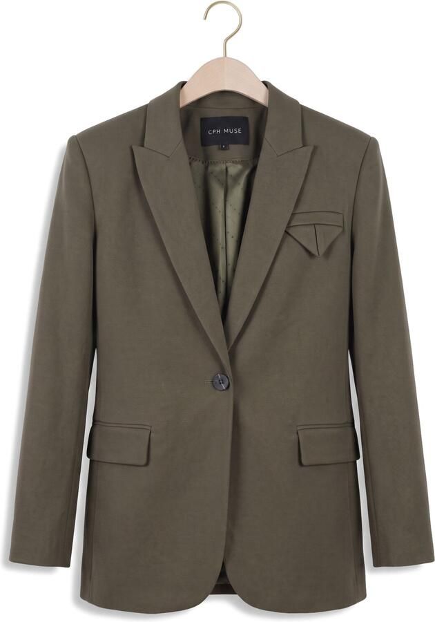 COPENHAGEN MUSE Dames Blazers Cmtailor-ja Khaki - Foto 2