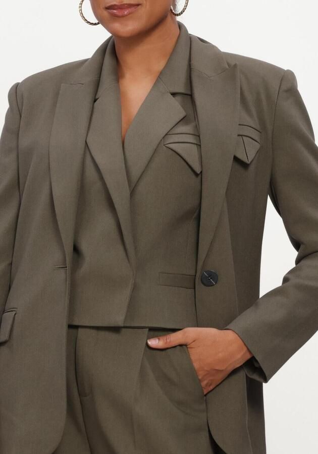 COPENHAGEN MUSE Dames Blazers Cmtailor-ja Khaki - Foto 4