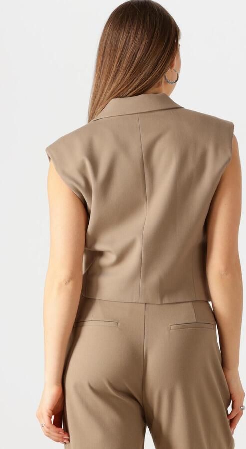 COPENHAGEN MUSE Dames Blazers Cmtailor-short Waiscoat Camel - Foto 3