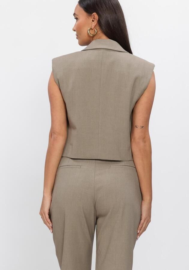 COPENHAGEN MUSE Dames Blazers Cmtailor-short-waistcoat Taupe - Foto 2