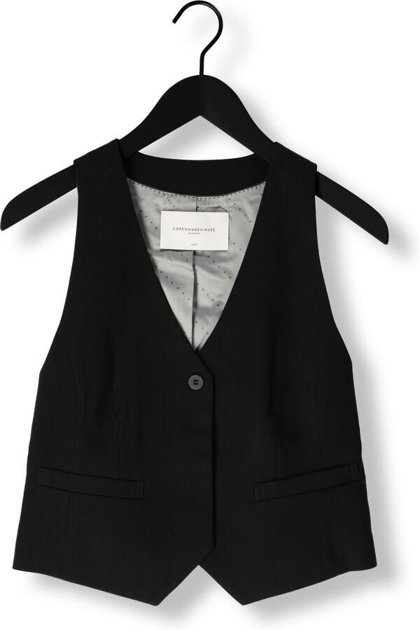 Copenhagen Muse Op Maat Gemaakt Vest Muse Stijl Black Dames - Foto 3