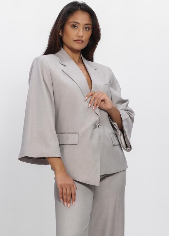 COPENHAGEN MUSE Dames Blazers Cmtenna-blazer Lichtgrijs