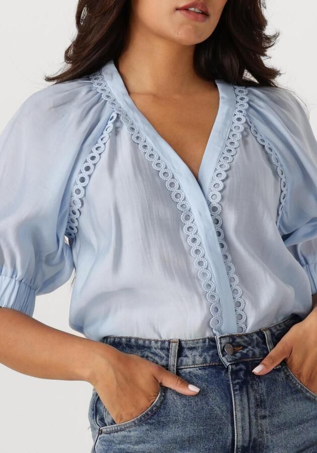 COPENHAGEN MUSE Dames Blouses Cm Molly Shirt Lichtblauw - Foto 2