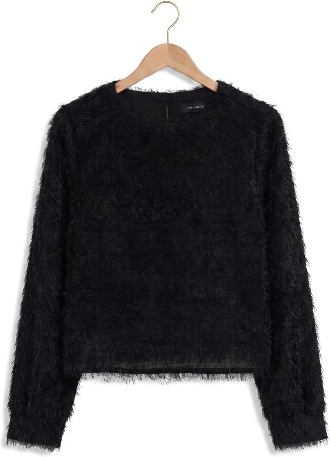 COPENHAGEN MUSE Dames Blouses Cmadina-blouse Zwart - Foto 2