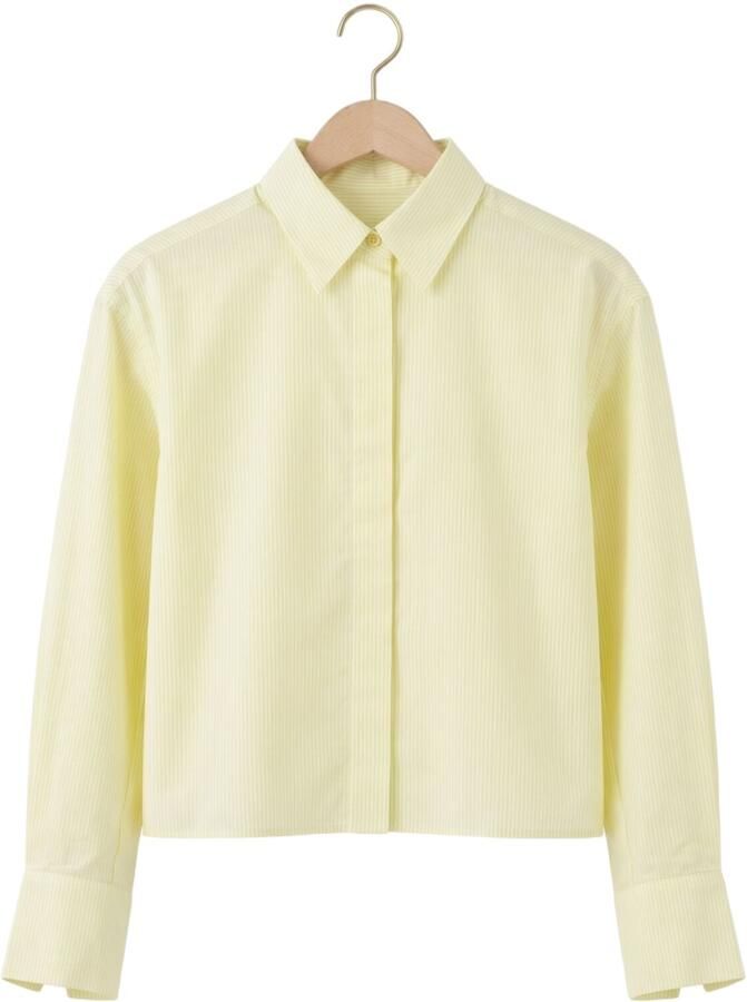 Copenhagen Muse Boxy fit blouse met blinde knoopsluiting model 'BLAIRE' - Foto 2