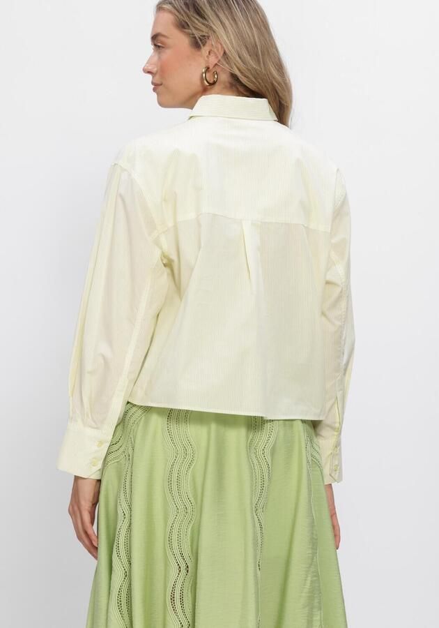Copenhagen Muse Boxy fit blouse met blinde knoopsluiting model 'BLAIRE' - Foto 3
