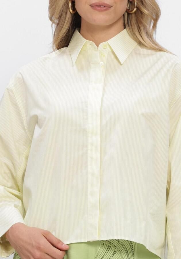 Copenhagen Muse Boxy fit blouse met blinde knoopsluiting model 'BLAIRE' - Foto 4