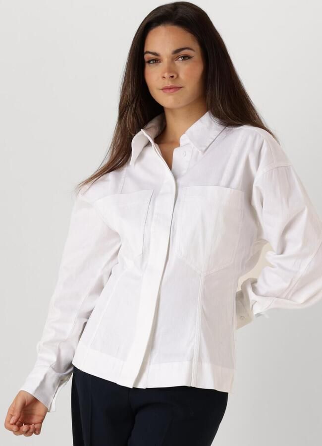 Copenhagen Muse Elegante Witte Blouse voor Vrouwen White Dames - Foto 4