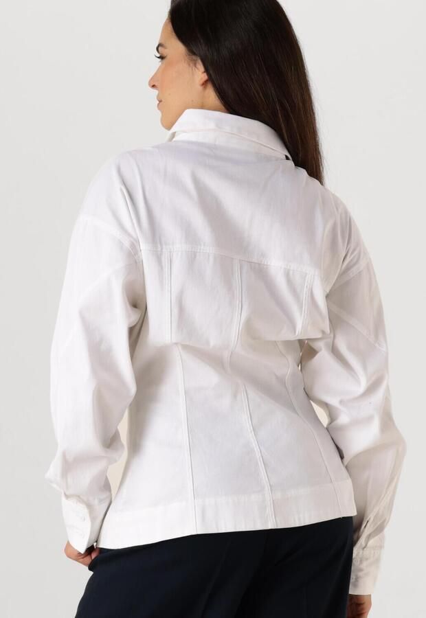 Copenhagen Muse Elegante Witte Blouse voor Vrouwen White Dames - Foto 3