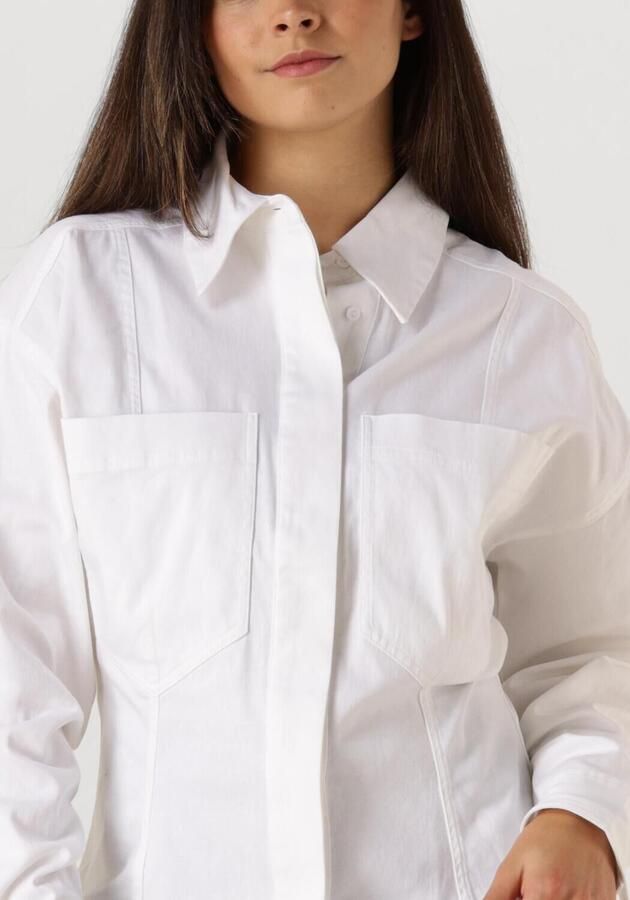 Copenhagen Muse Elegante Witte Blouse voor Vrouwen White Dames - Foto 2