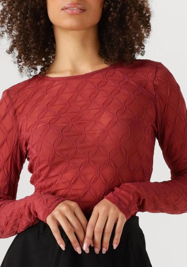 COPENHAGEN MUSE Dames Blouses Cmhanna-top Rood