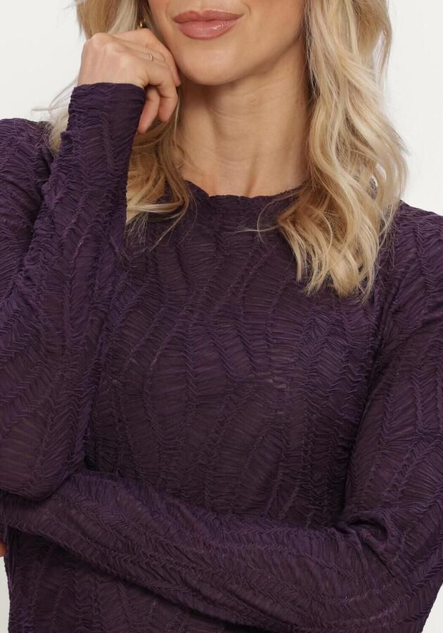 COPENHAGEN MUSE Dames Blouses Cmjeri-blouse Paars - Foto 3
