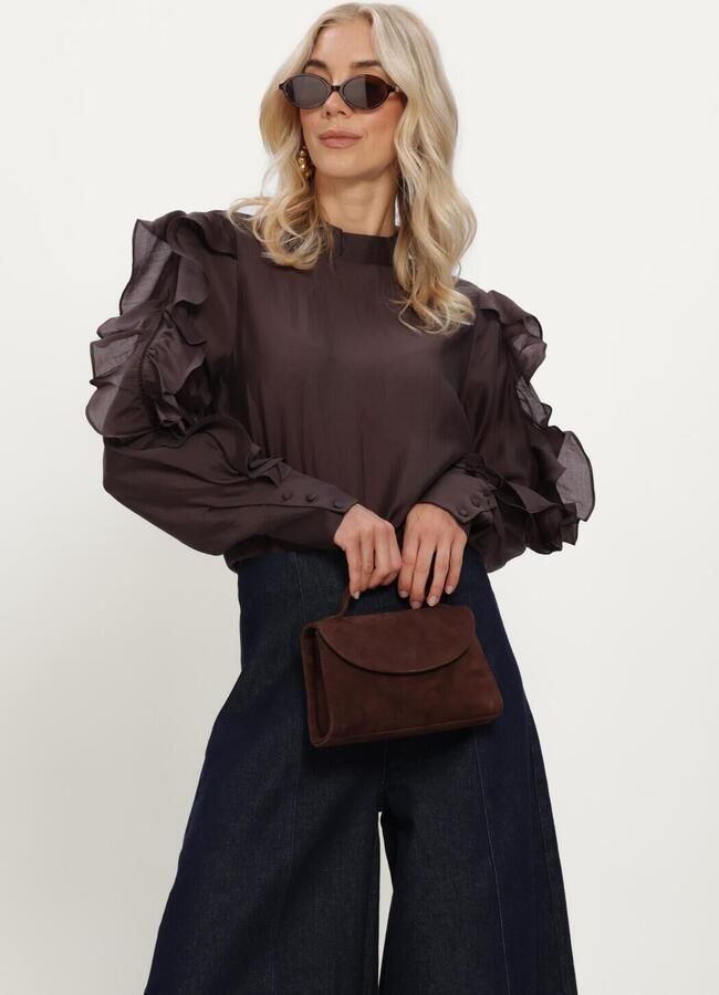 COPENHAGEN MUSE Dames Blouses Cmmolly-blouse Bruin