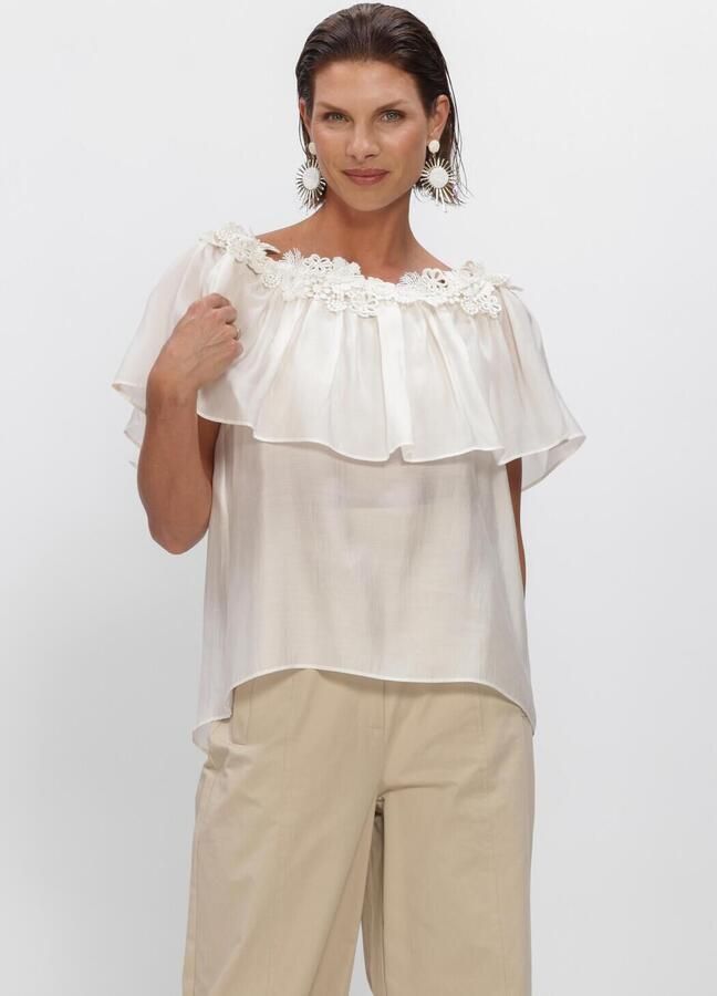COPENHAGEN MUSE Dames Blouses Cmmolly-blouse Ecru
