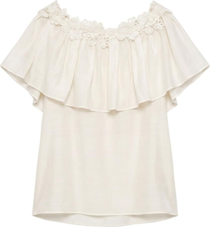 COPENHAGEN MUSE Dames Blouses Cmmolly-blouse Ecru - Foto 2