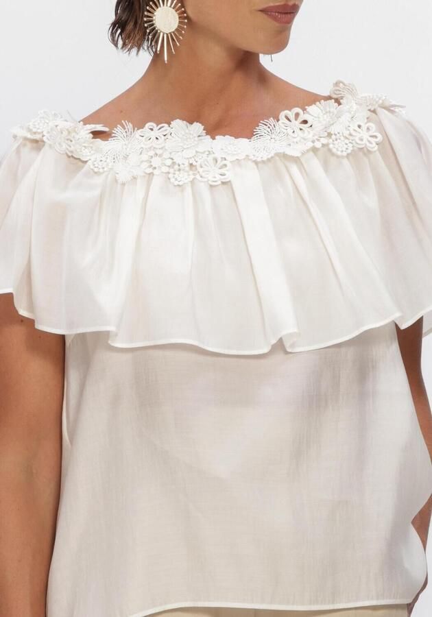 COPENHAGEN MUSE Dames Blouses Cmmolly-blouse Ecru - Foto 4